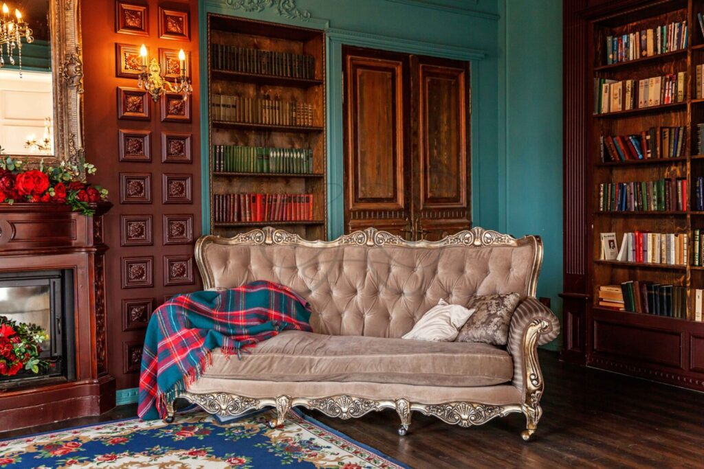 attico roma piazza navona, camino, librerie, lusso, venduto da Class & Country Homes