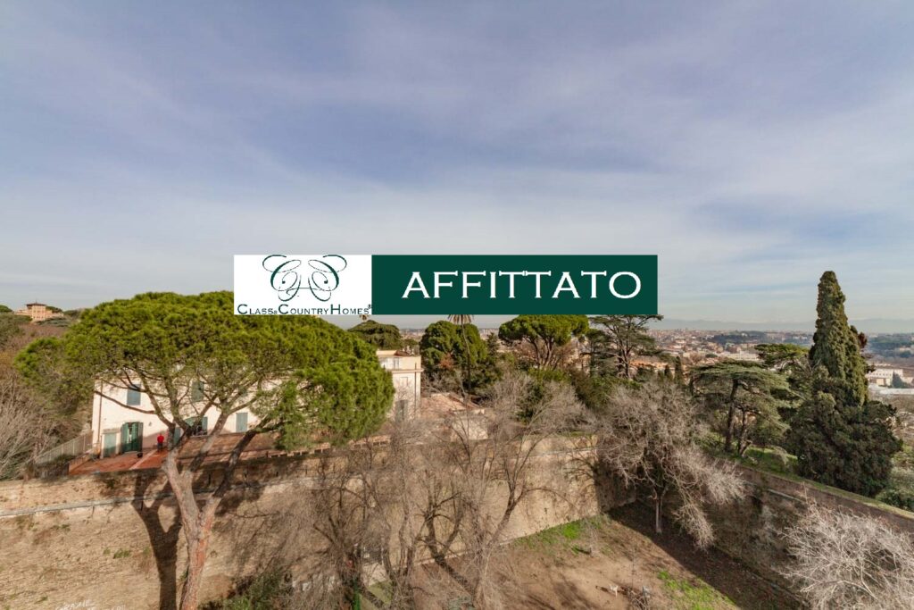 Immobile affittato - Appartamento a Monteverde Vecchio con Terrazzo e viste su Villa Sciarra