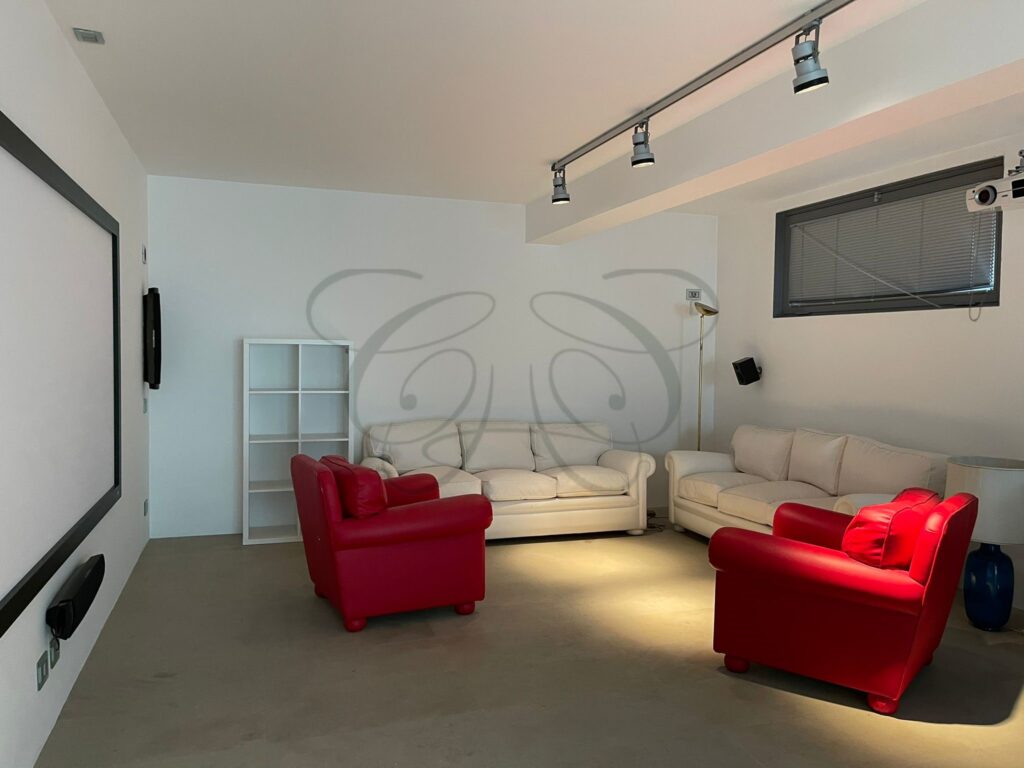 An overview of the complete luxury estate for sale in Casal Palocco, Rome.