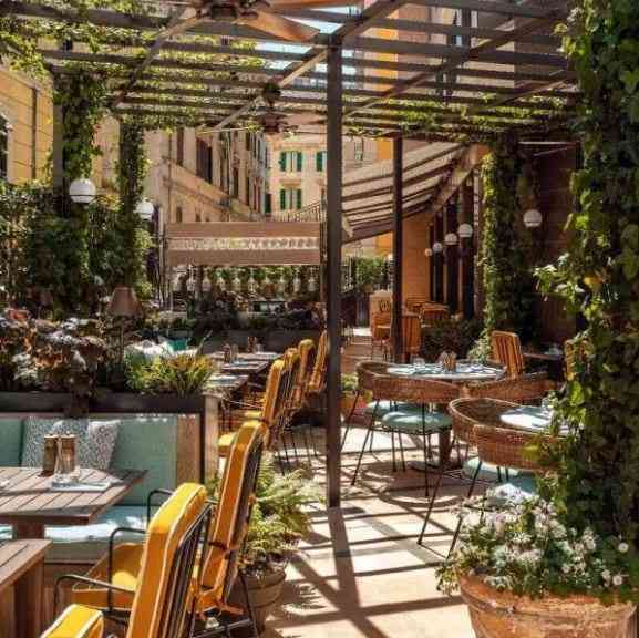 dove mangiare all’aperto a Roma
