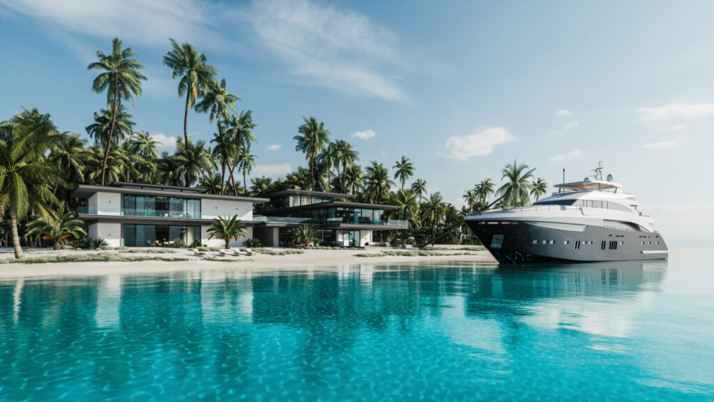 immobili di prestigio e yacht di lusso